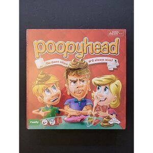 Poopyhead Family Card Game Identity Games 2016 New Factory Sealed